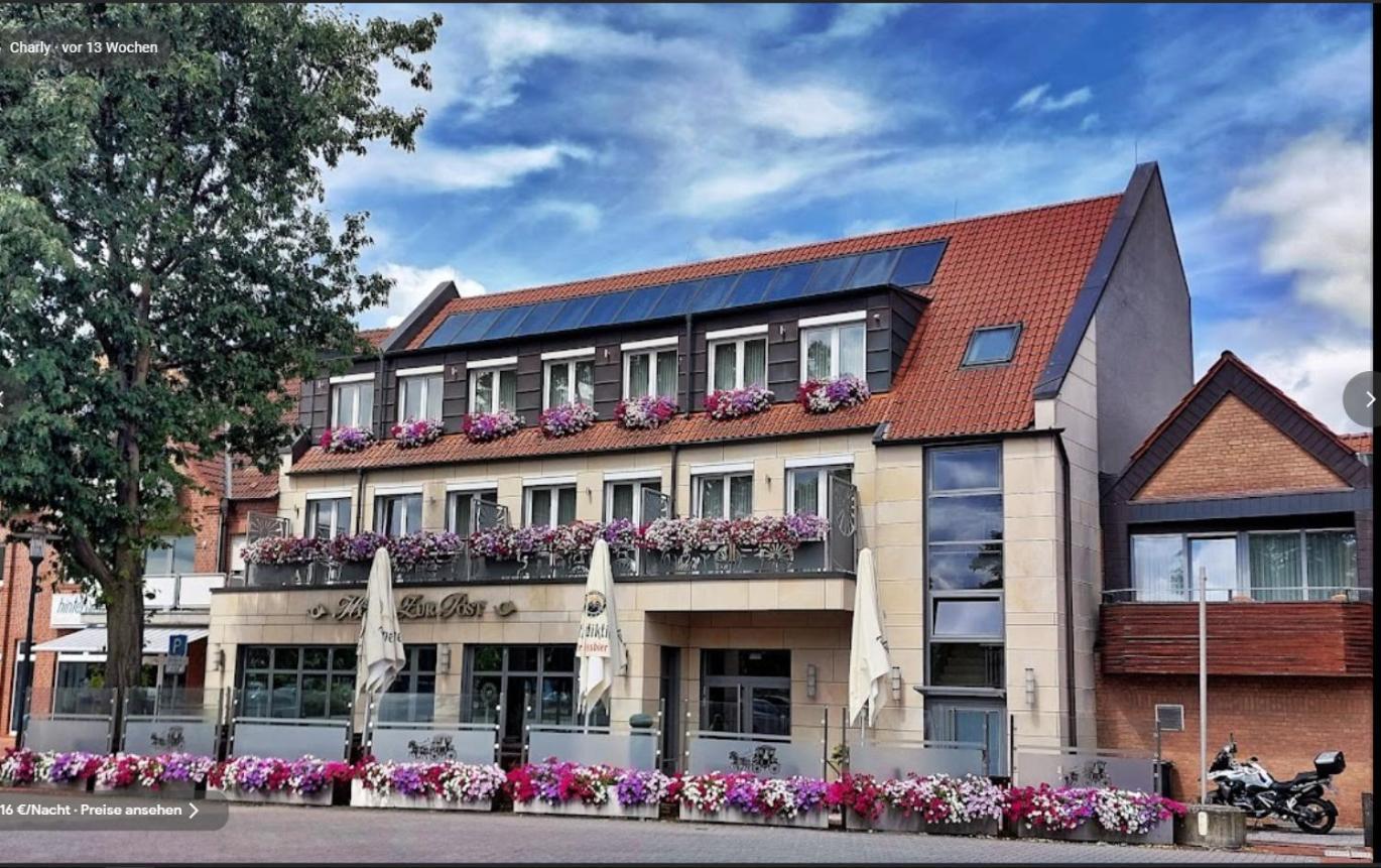 Hotel Zur Post 베트린겐 외부 사진